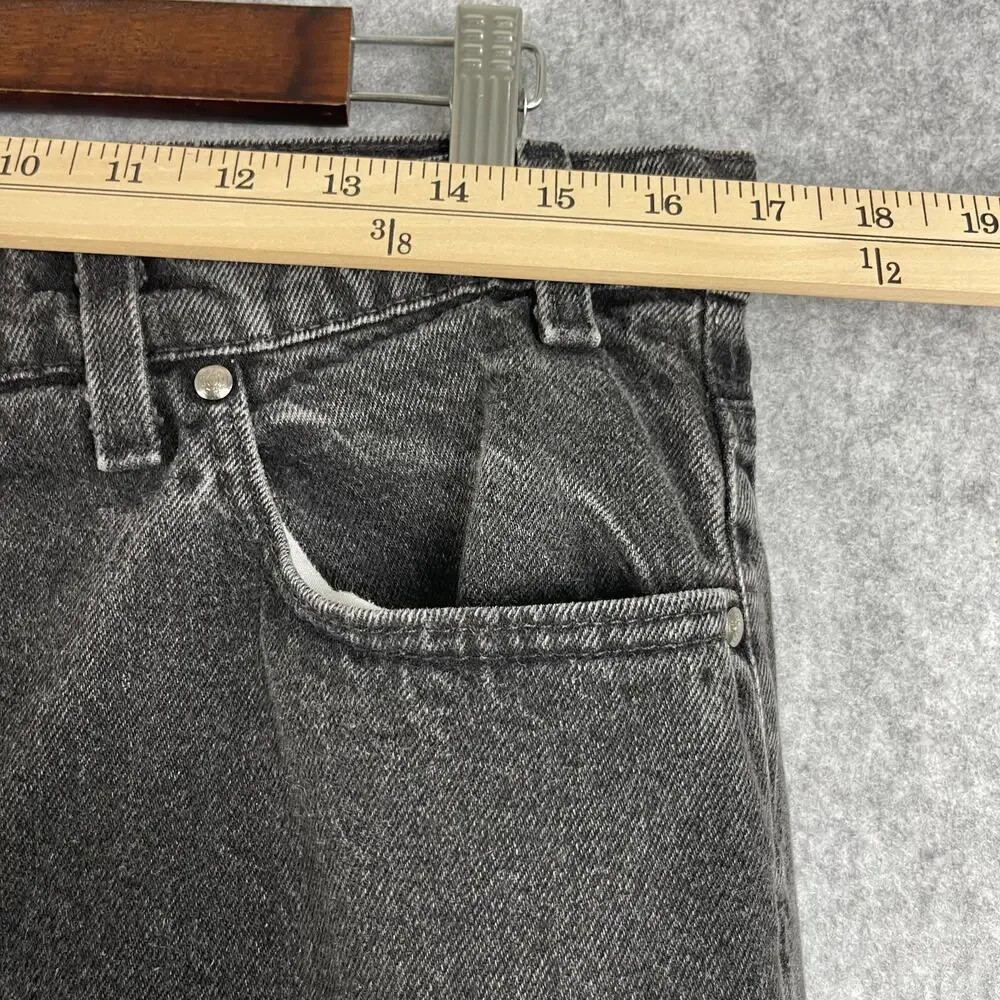 VTG Levis 540 Denim Jeans Mens 34x33 Black Relaxed Fit Brown Tab 90s USA Made
